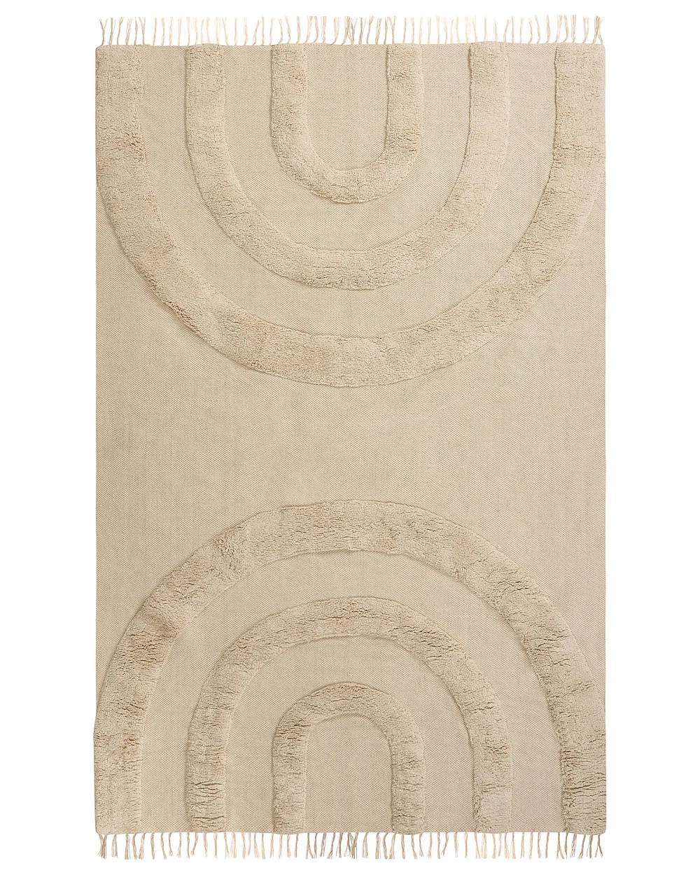 Barnmatta NAKO  Beige 160 x 230 cm Bomull