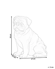 Garden Statue SARNANO Dog Beige_1054810