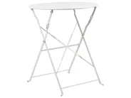 Caféset Fällbar FIORI Metall Vit_363325
