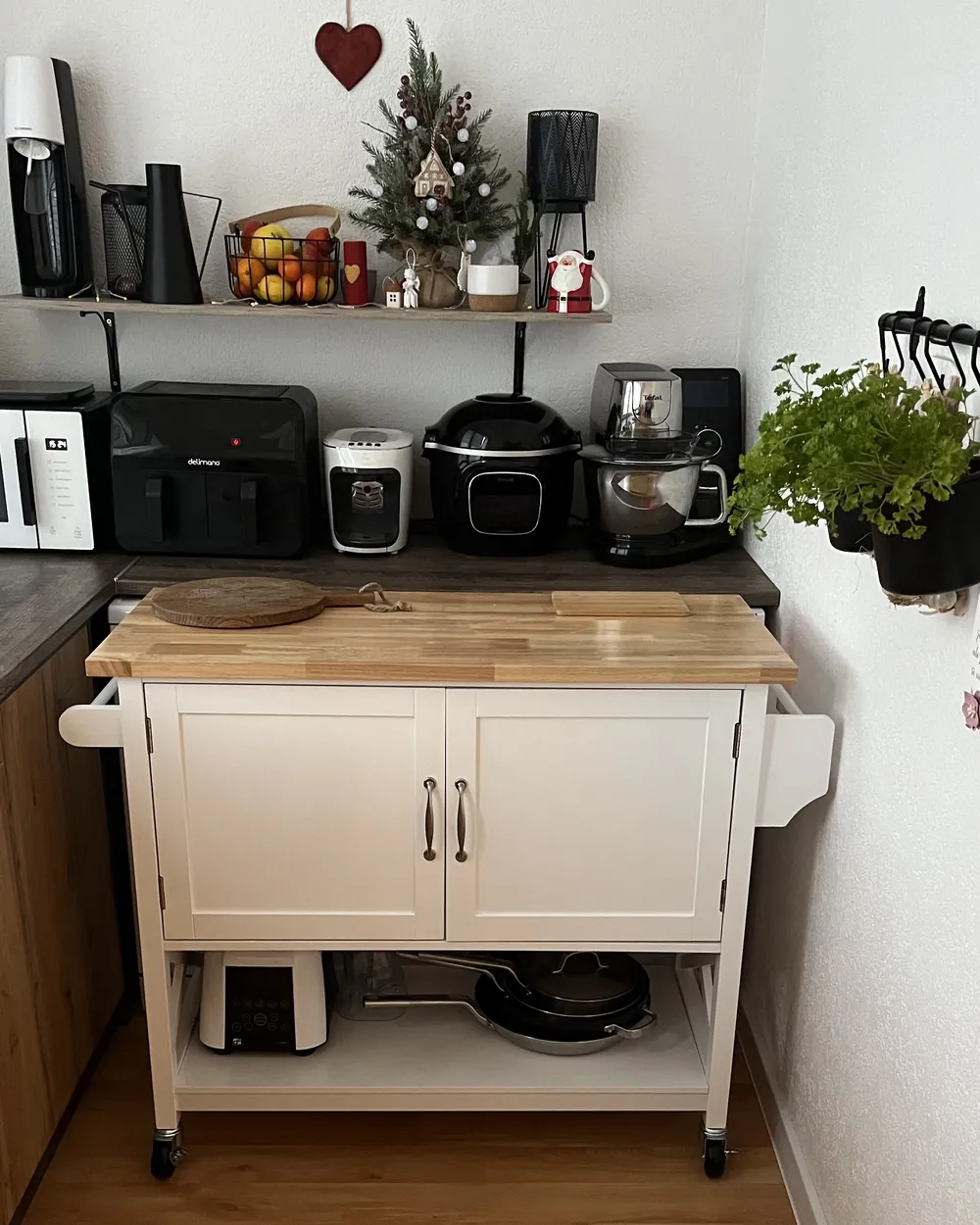 Kitchen Trolley MELE White_901542