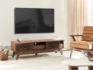 TV Stand DETROIT Dark Brown_455716