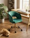 Desk Chair KATONAH Velvet Green
