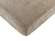 Modular Sofa 3 Seater AMLI with Ottoman Fabric Beige_1070350