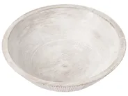Set of 2 Bowls SIWA Mango Wood Light Brown_1004085