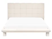 Bed Boucle CRESSAT 160 x 200 cm (EU King Size) Off-White_1009055