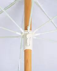 Aurinkovarjo 150 cm MONDELLO Valkoinen_848546
