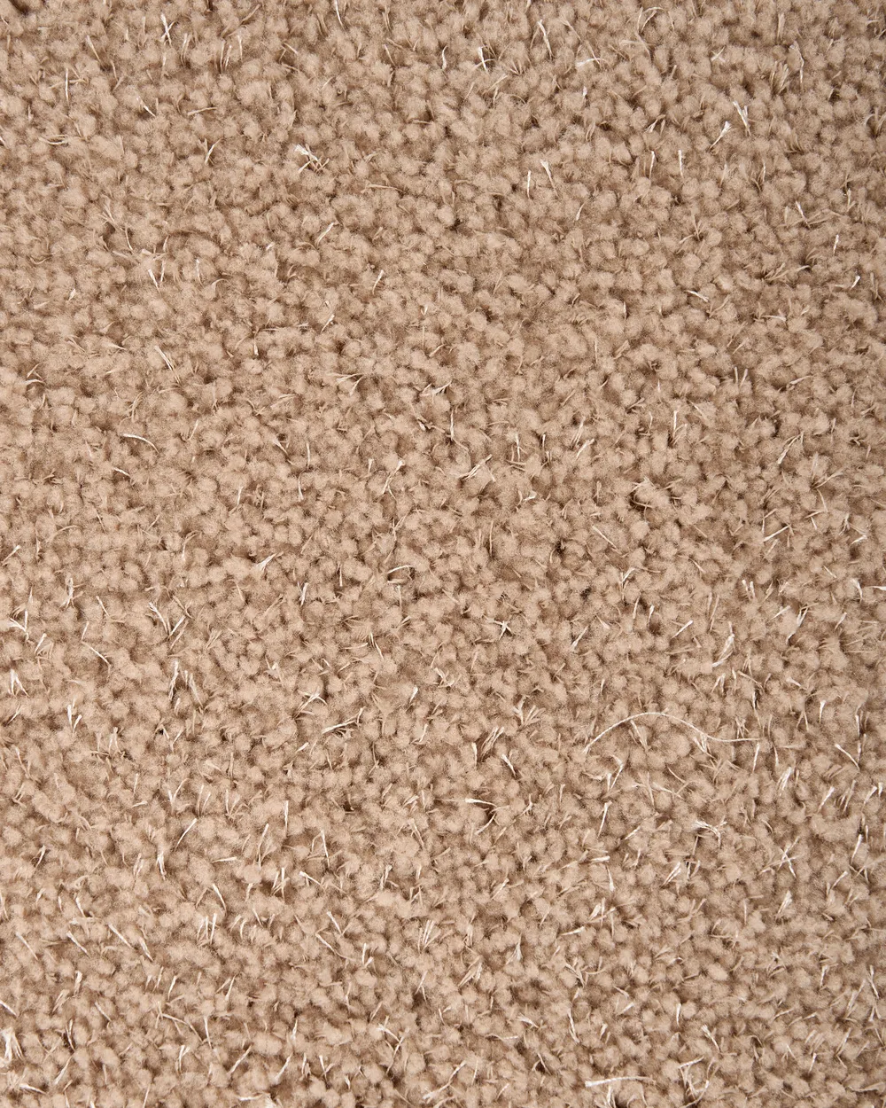 Shaggy Rug DEMRE Sand Beige 140 x 200 cm_1076936
