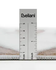 Rug HARTZ Beige/ White ø 160 cm_1101374