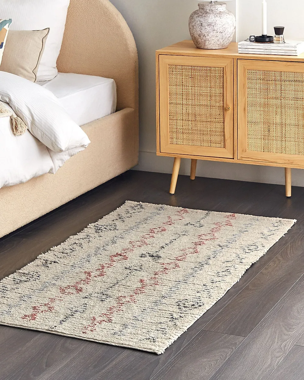 Matta DISPUR Beige 80 x 150 cm Bomull_1183596