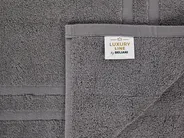 Set of 9 Towels MITIARO Terry Cotton Grey_841765