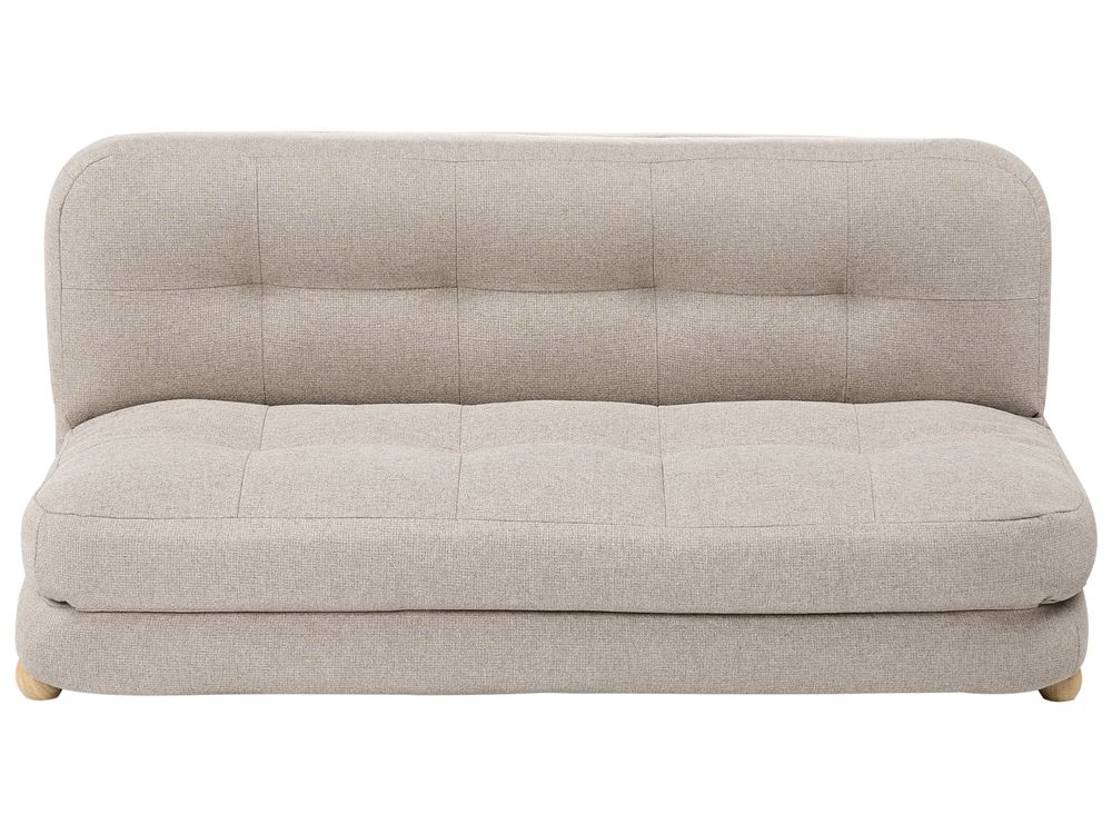 Bäddsoffa 2-sits ESBJERG Konstlinne Beige