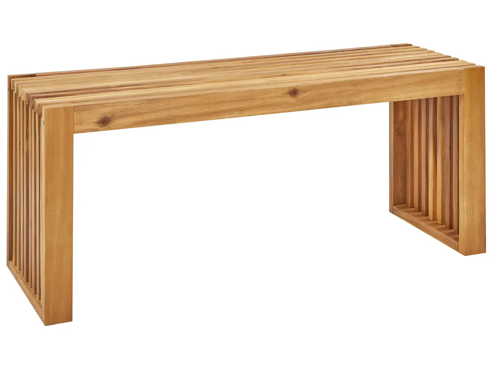 Garden Bench BELLANO 105 cm Acacia Wood Brown
