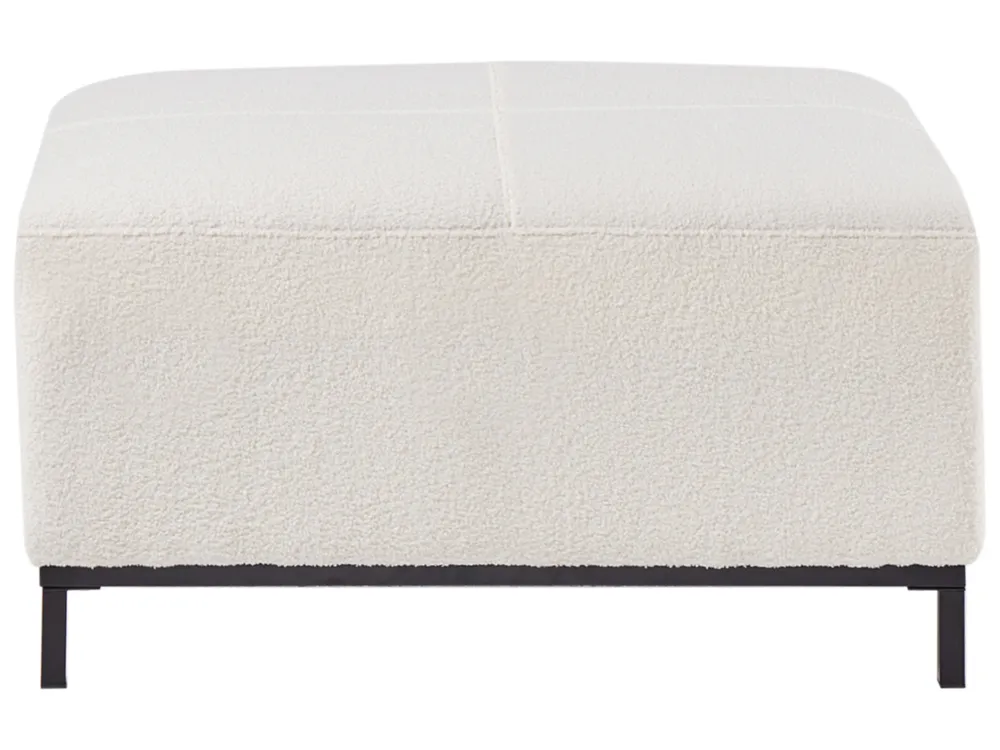 Ottoman OSLO Boucle White_946696