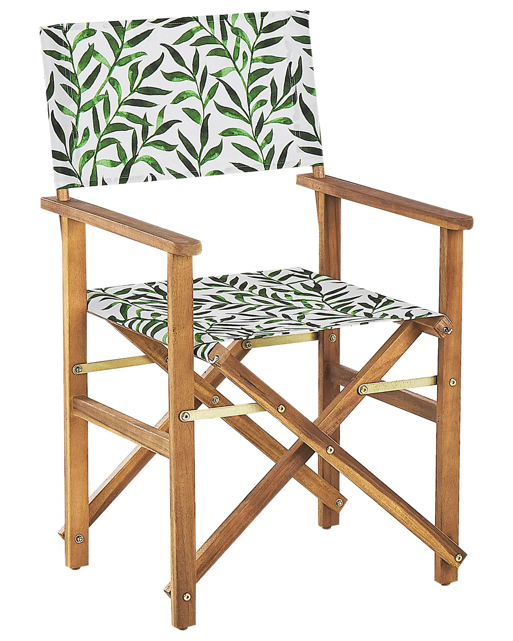 Set of 2 Garden Chairs CINE Acacia Wood Grey_819427