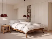 Bed without Headboard BERRIC 120 x 200 cm (EU Small Double) Dark Ash Wood_1113817