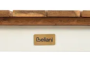 Utendørs spisebord til 6 personer CORRICELLA 180 cm 90 cm Akasietre Brun_1124513
