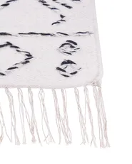 Rug ALKENT White 140 x 200 cm Wool_852502