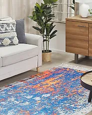 Rug ACARLAR Beige 150 x 230 cm_1178336