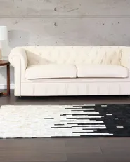 Matto BOLU Musta 160 x 230 cm nahka_212683