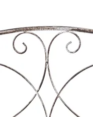 Hyllykkö VILLADOSE 60 cm 117 cm Metalli Harmaa_1029417