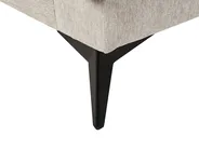Sofa 2 Seater SKIVE Fabric Taupe_946183
