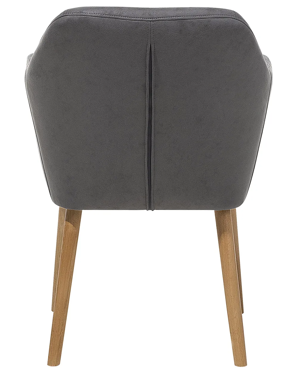 Dining Chair YORKVILLE Faux Leather Grey_693068