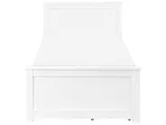 Bed with 2 Drawers SABRAN Pine Wood White 90 x 200 cm (EU Single)_1060846