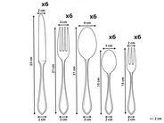 30-Piece Cutlery Set ANELLINI Gold_1184849