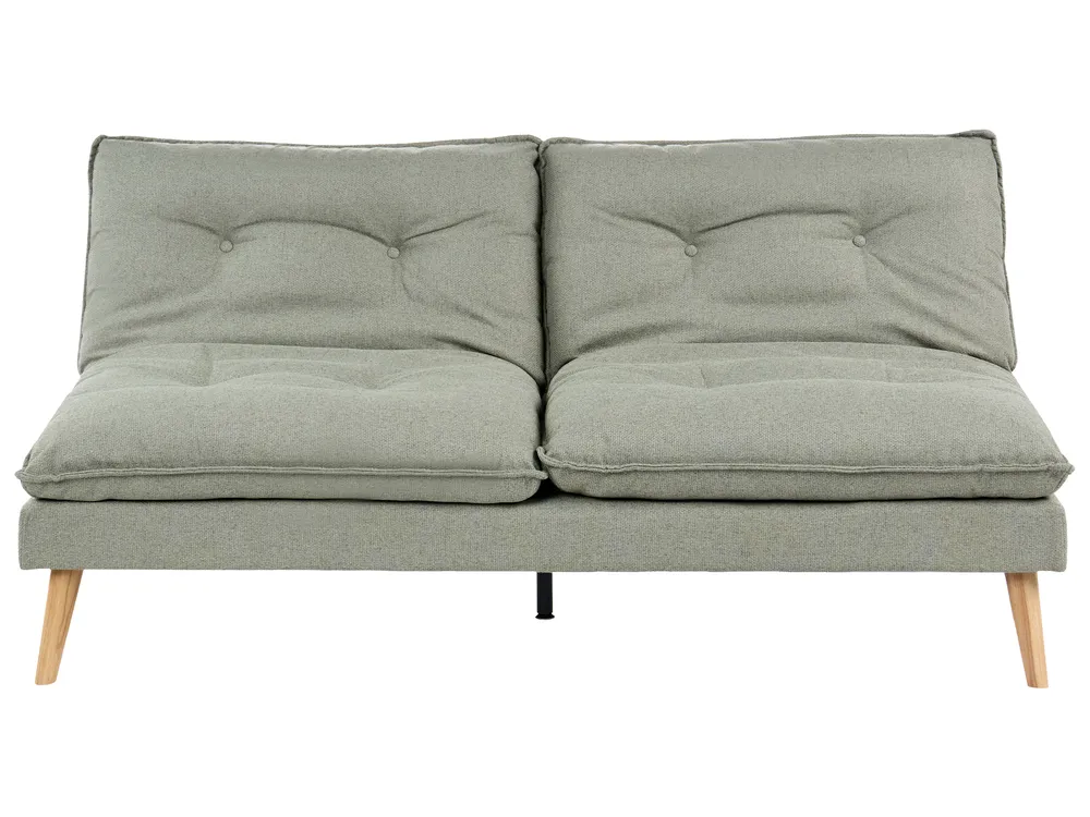 Sofa Bed 3 Seater YILA Fabric Green
