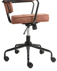 Desk Chair PAWNEE Fabric Golden Brown_1057342