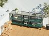 3 Piece Outdoor Kitchen Set with Sink VILAMA Green Metal