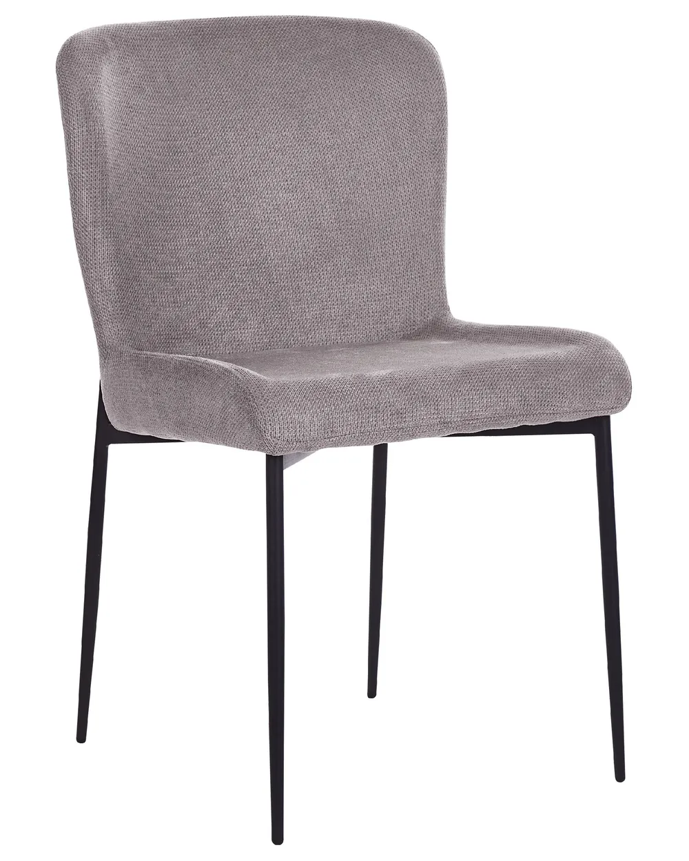 Set of 2 Dining Chairs ADA Dark Grey_873717