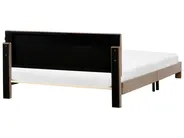 Bed with Storage Drawers LONZAC Velvet Taupe 180 x 200 cm (EU Super King)_1014860