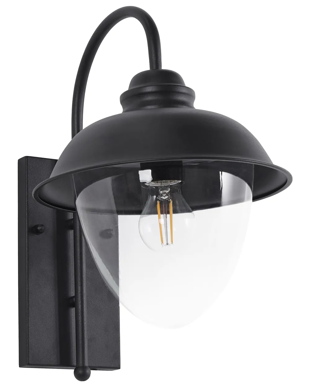 Outdoor Wall Light BANKA Black_940756