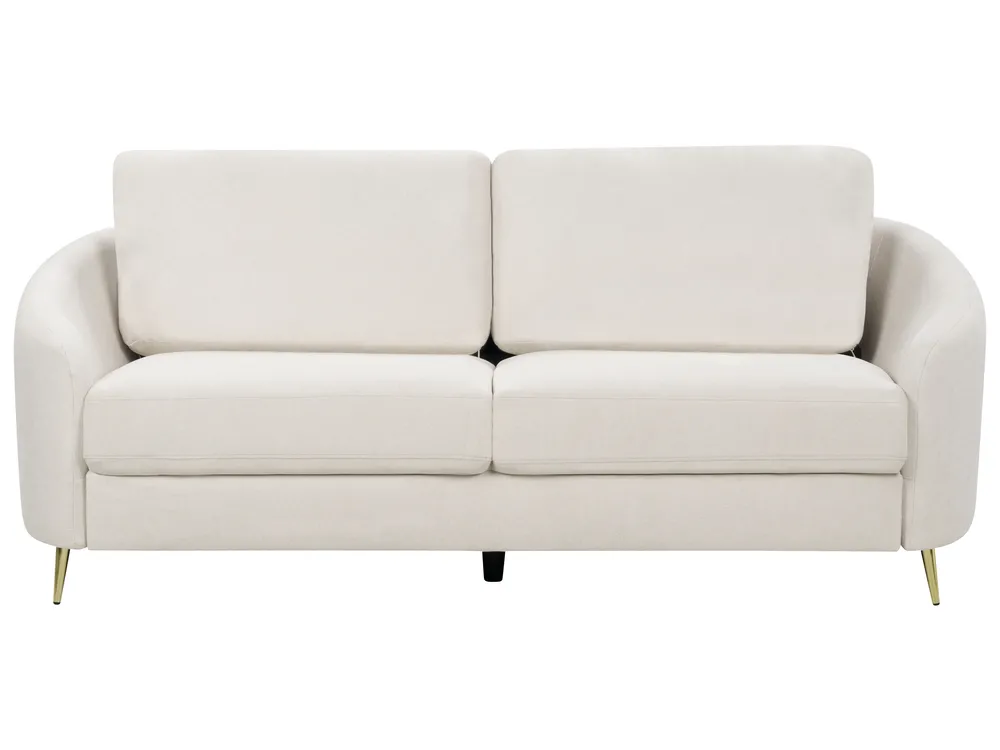 Sofa 3 Seater TROSA Fabric Beige