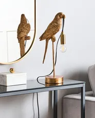 Bordslampa Papegoja SINATRA Guld_1003640