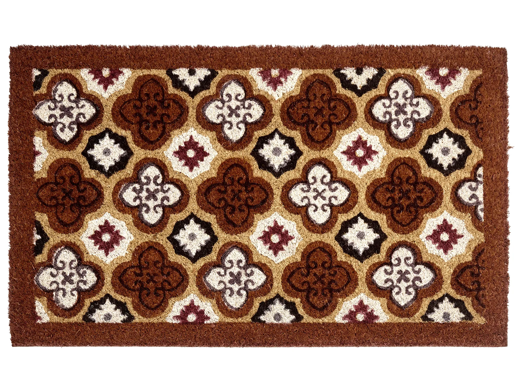 Doormat SELETNA Brown 45 x 75 cm Coir_1050342