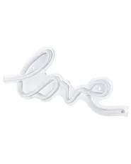 LED-neonvalaisinsetti 3 kpl SUSIE Vaaleanpunainen_847804
