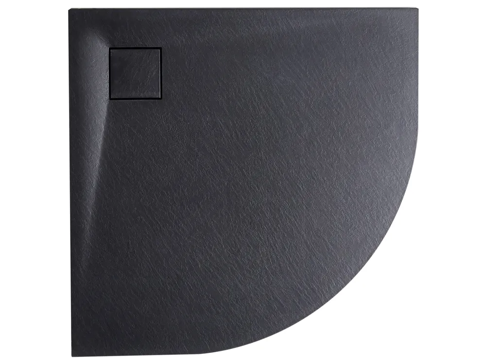 Shower Tray PARON 900 x 900 x 30 mm Black