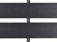 Sun Lounger NARDO Reclining Metal Black_948279