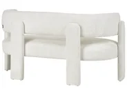 Living Room Set 4 Seater BUREA Chenille Off-White_1072809