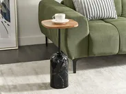 Sidobord OASIS Metall Brun/ Svart_912799