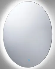 LED Bathroom Mirror MAZILLE 60 cm 80 cm Silver_780773