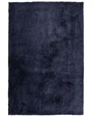 Shaggy Rug EVREN Dark Blue 140 x 200 cm_758731