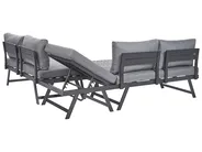 Outdoor Cushion Cover Set COCCORINO Dark Grey_962986