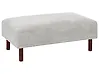 Ottoman HOLT Fabric Light Grey