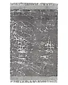 Rug HANLI Grey 140 x 200 cm Viscose