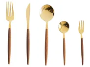 30 Piece Cutlery Set GEMELLI Gold_1019134