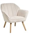 Armchair TORUD Fabric Light Beige