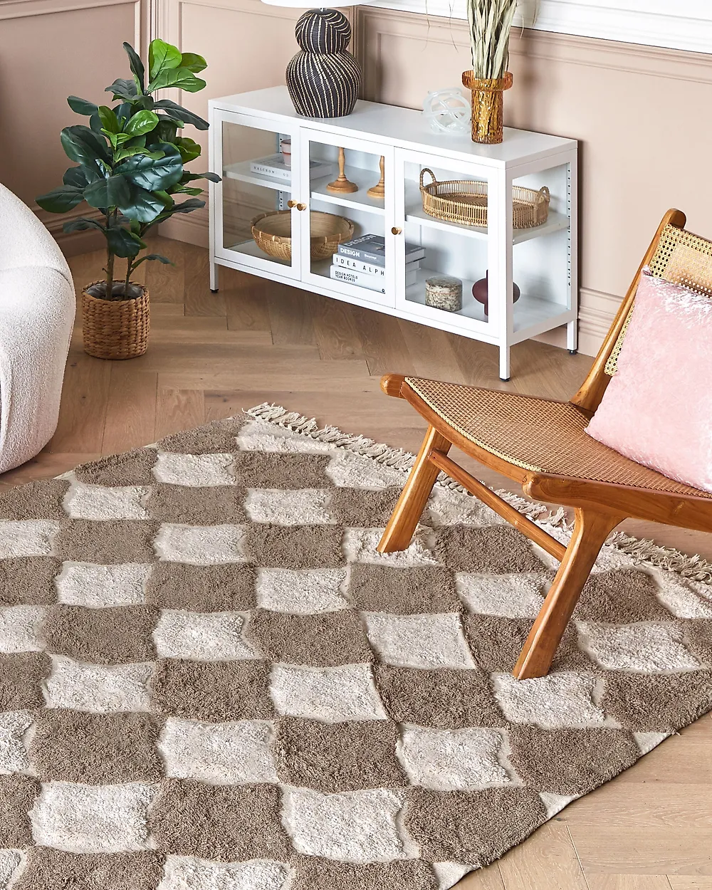 Matta SINOP Beige 160 x 230 cm Bomull_1180178